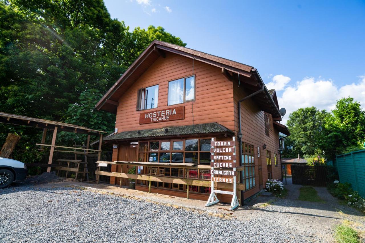 Hosteria Tricahue Пукон Экстерьер фото